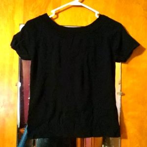 (3 for $15) Black knit top